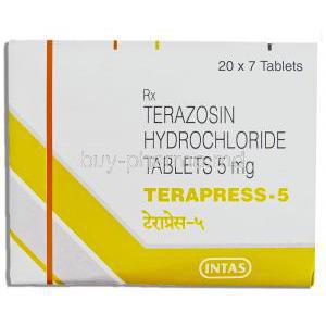 Terapress, Terazosin 2 mg Tablet (Abbott India)
