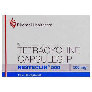 Resteclin, Tetracycline 500 mg box