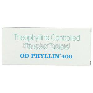 Od Phyllin, Theophylline 400 Mg Tablet