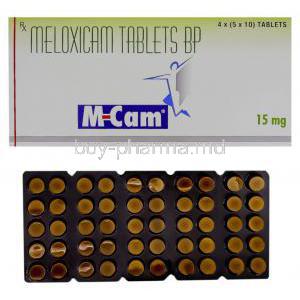 Generic  Mobic, Meloxicam 15 mg