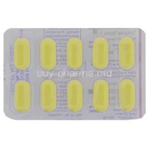Tiniba, Tinidazole  500 mg Tablet packaging