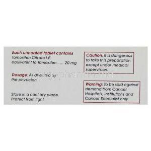 Cytotam, Tamoxifen 20 mg Tablet Cipla Information