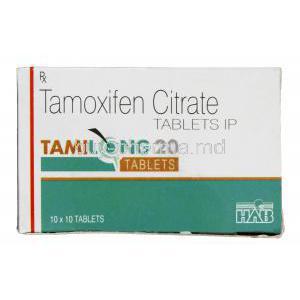 Tamilong, Tamoxifen 20mg Box