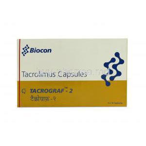 Tacrograf, Tacrolimus, 2mg, Box