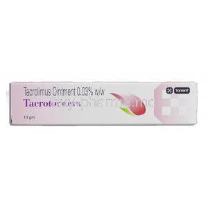 Tacrotor, Tacrolimus 0.03% Ointment box
