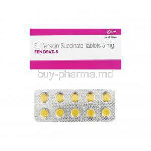 Fenopaz, Solifenacin Succinate 5mg