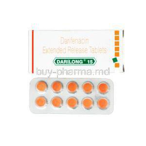 Darilong 15, Generic Enablex, Darifenacin 15mg Extended Release