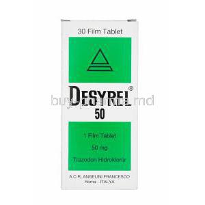 Desyrel 50, Trazodon 50mg Box