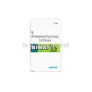 Bimat LS, Generic Lumigan, Bimatoprost 0.01% Eye Drops 3ml Box