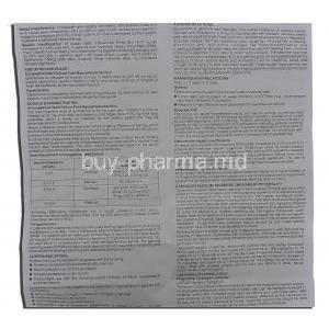 Eptus, Eplerenone 50 mg information sheet 2