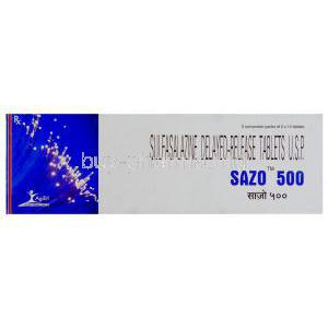 Sazo DR, Sulfasalazine box