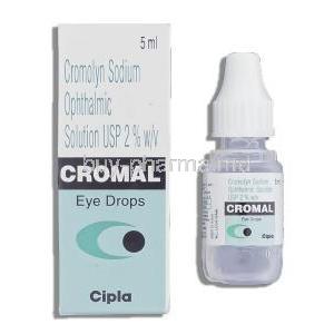 Cromal Eye Drops, Sodium Cromoglycate/Benzalkonium