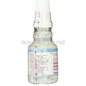 Cromal Forte Eye Drops, Sodium Cromoglycate eyedrops bottle information