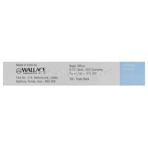 Persol AC, Generic Benzagel, Anhydrous Benzoyl Peroxide Gel 5% 20 gm (Wallace) manufacturer info