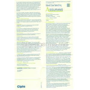 Assurans, Sildenafil Information Sheet 1