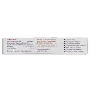 SSDee, Silver Sulfadiazine Cream composition