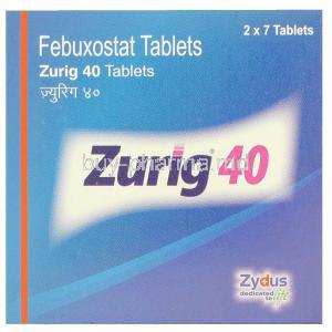 Zurig, Febuxostat Box