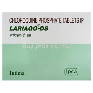 Generic  Aralen, Chloroquine 500 mg Dispersible LARIAGO (IPCA)