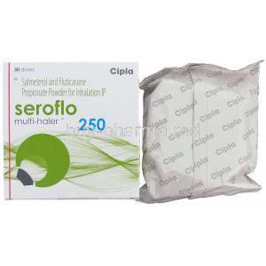 Seroflo, Salmeterol 50 Mcg/ Fluticasone 250 Mcg Multihaler