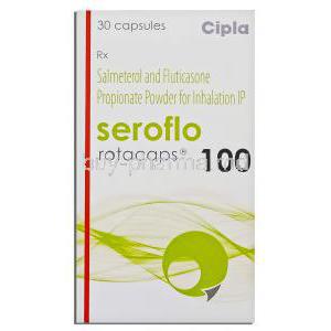 Seroflo, Salmeterol/ Fluticasone Propionate 50 Mcg/ 250 Mcg Rotacap (Cipla)