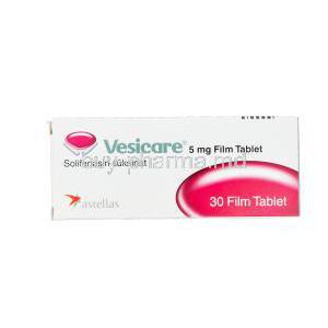 Vesicare, Solifenacin Succinate 5mg Box