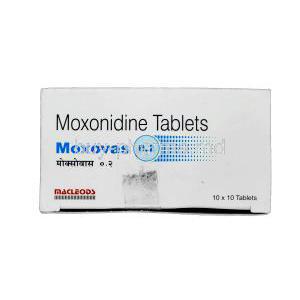 Moxovas 0.2, Generic Physiotens, Moxonidine 0.2mg Box