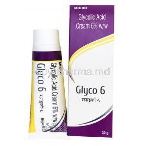 Glyco 6, Glycolic Acid  Cream