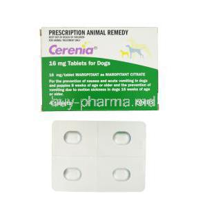CERENIA, Maropitant Citrate 16mg for Dogs