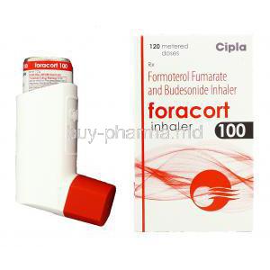 Foracort, Formoterol Fumarate /  Budesonide  100 mcg Inhaler