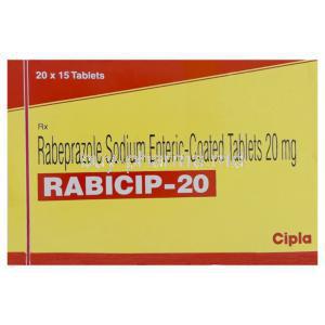 Rabacip, Rabeprazole 20 mg Tablet