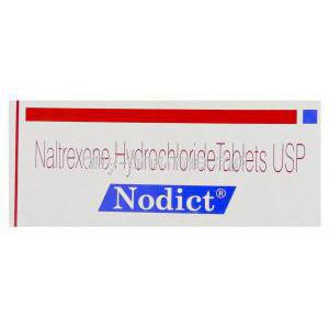 Nodict,  Generic Revia / Depade,  Naltrexone 50 Mg Sun Pharma