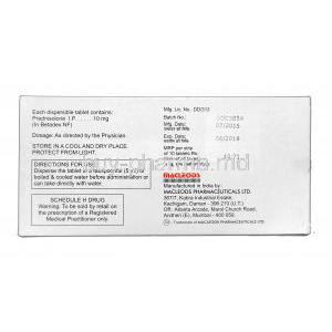 Omnacortil, Prednisolone  10mg box information