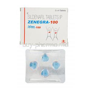 Zenegra-100, Sildenafil 100mg