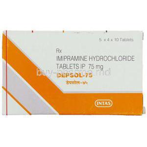 Depsol, Imipramine Hydrochloride  75 Mg Box