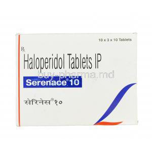 Serenace 10, Generic Haldol, Haloperidol 10mg Box