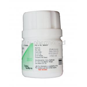 Zy-Q 200, Generic Plaquenil, Hydroxychloroquine Sulfate 200mg Bottle Manufacturer