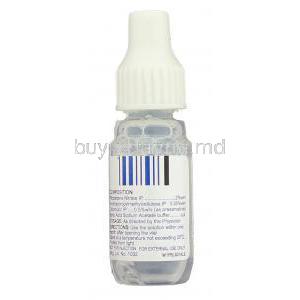 Pilocar, Pilocarpine Ophthalmic Solutions Eye Drops bottle information