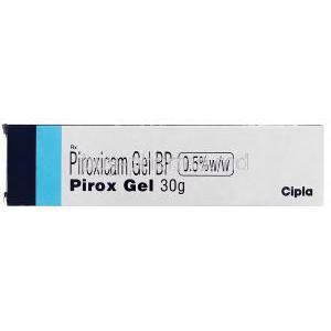 Pirox Gel, Piroxicam Gel Box