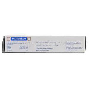 Panlipase, Pancrelippase Delayed-Release, Box description