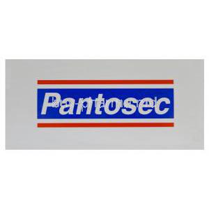 Pantosec, Pantoprazole 40mg Box Top