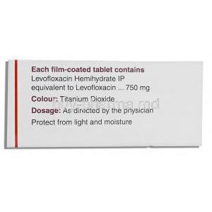 Levoquin, Levofloxacin 500 Mg Tablet (Zydus Cadila)