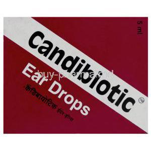 Candibiotic Ear Drops bottle information
