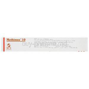 Methimez, Methimazole 10mg Box Manufacturer Sun Pharma