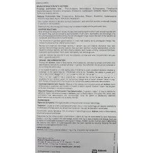 Acitrom, Nicoumalone 4 mg information sheet 2