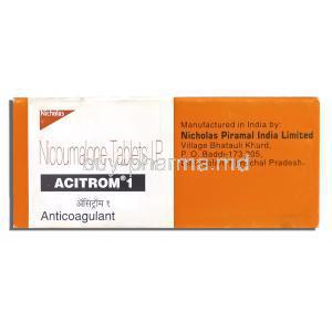 Acitrom, Nicoumalone 1 mg Nicholas Pirmal