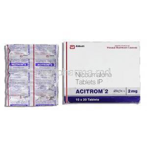 Acitrom, Acenocoumarol 2 mg