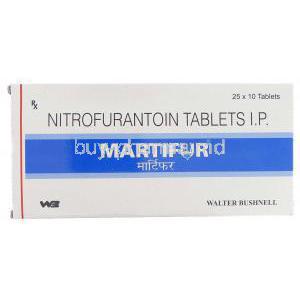 Martifur, Nitrofurantoin Box