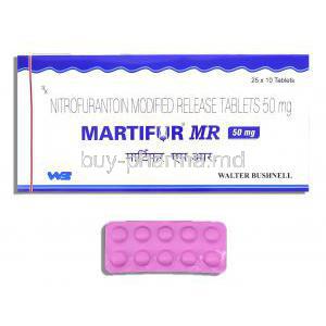 Martifur, Nitrofurantoin  50 mg