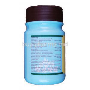 GUM TONE Powder Bottle Information