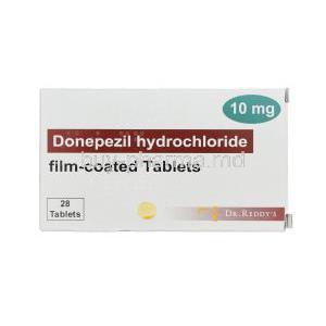 Donepezil Hydrochloride, Generic Aricept, Donepezil HCl 10mg Box